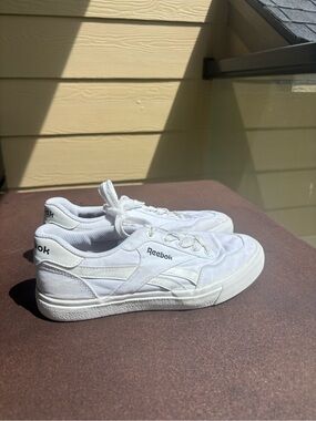Reebok All-White Low Profile Sneakers